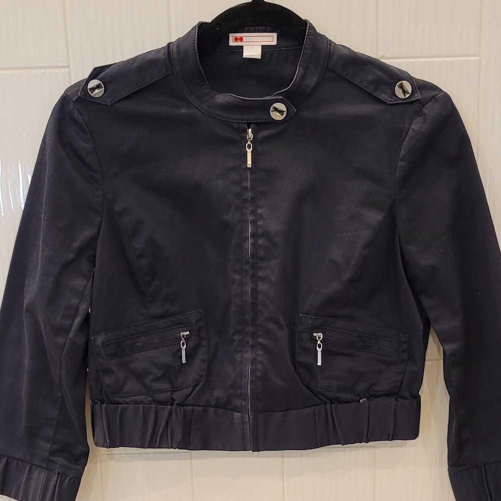 Women's PS Crop Zip-Up Jacket Size 10 (Fits like Medium)